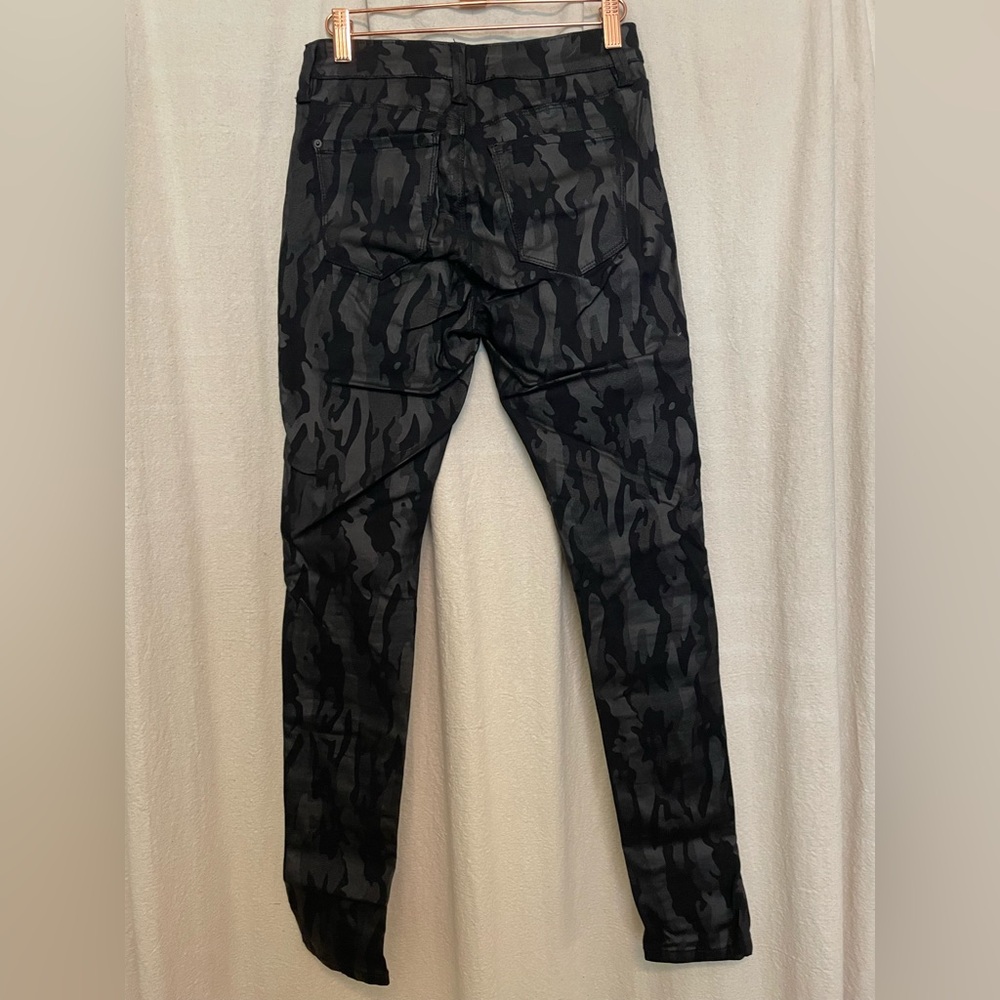 YMI Black Camouflage Skinny Pants